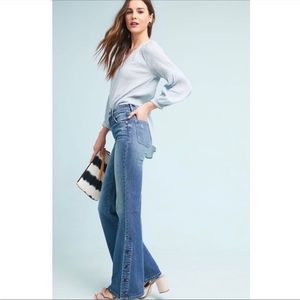 Pilcro High Rise Button Hem Jeans 24P